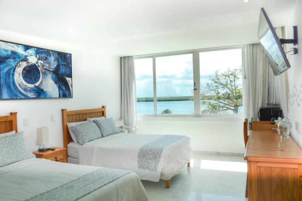 Estudio 1A sobre hermosa playa, excelente opción