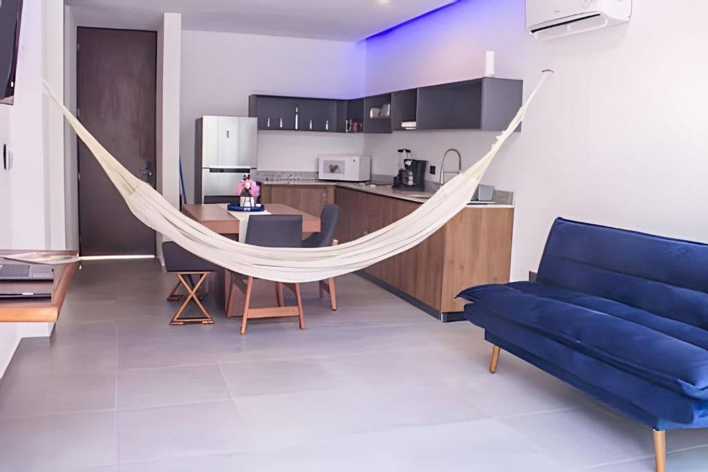 Increíble apartamento con terraza privada en Mérida