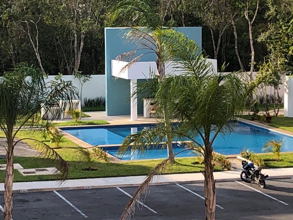 Apartamento familiar con alberca en Playa del Carmen
