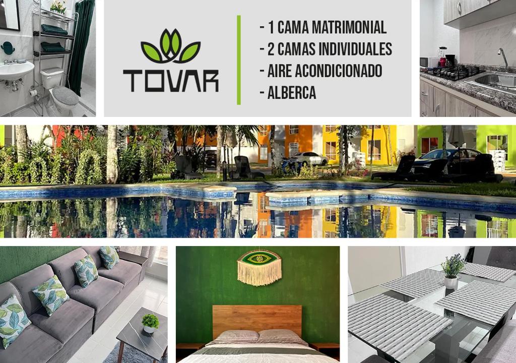 Bonito departamento en privada con alberca