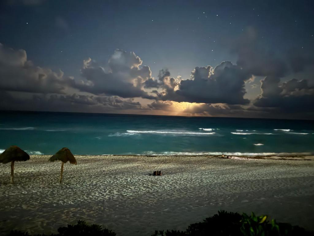 Cancún de vacaciones en familia