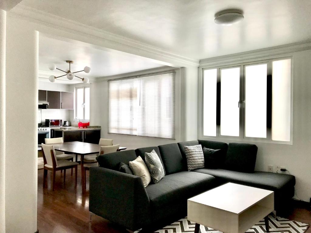 Condesa Residence Campeche 11 Exceptional 2BR, 1BA Apartment with Grand Living Space