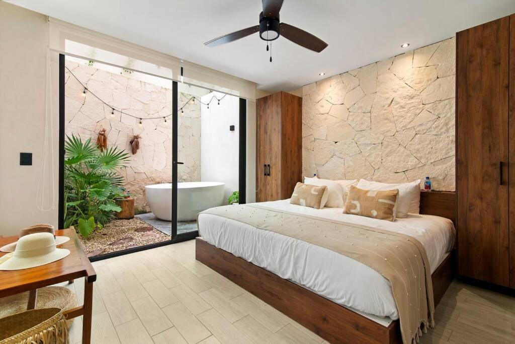 Condominio de lujo en Tulum con jacuzzi privado
