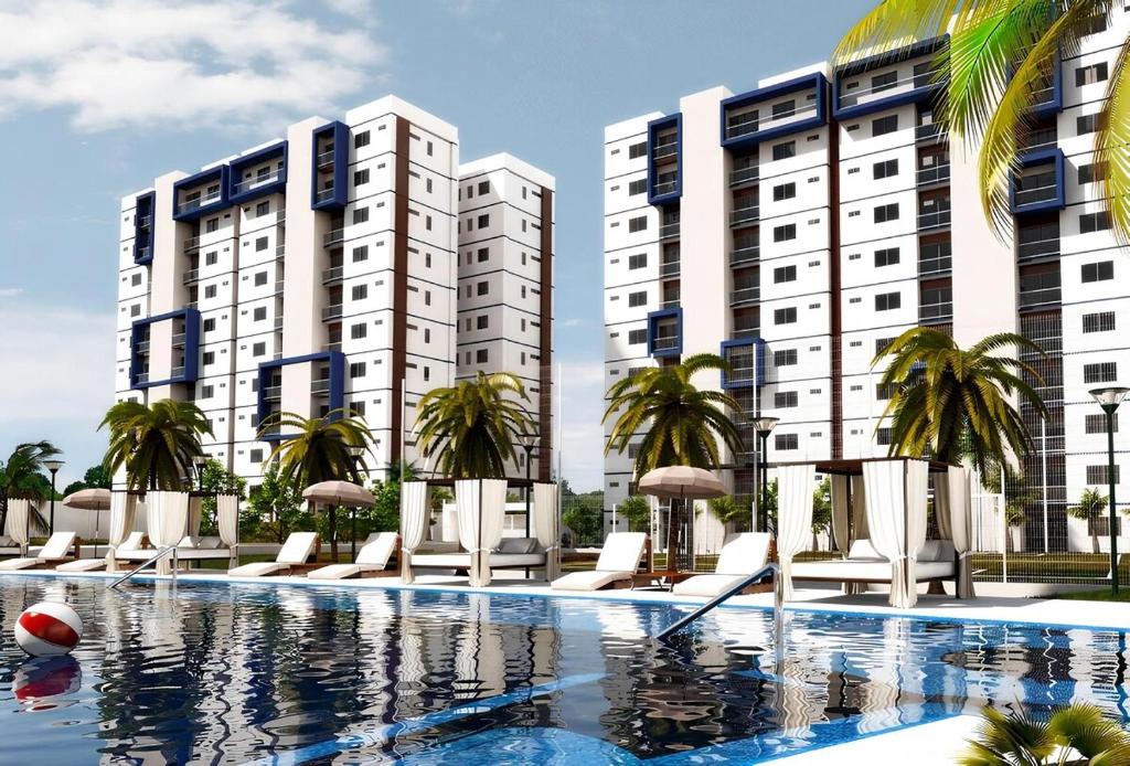 Fantastic Apartment near Downtown, Amazing Pools and Areas