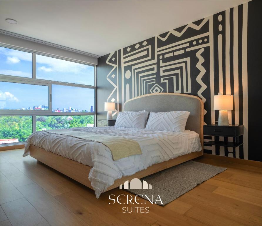 Radiant Rooftop Apartment in Central Condesa with AC & Pool