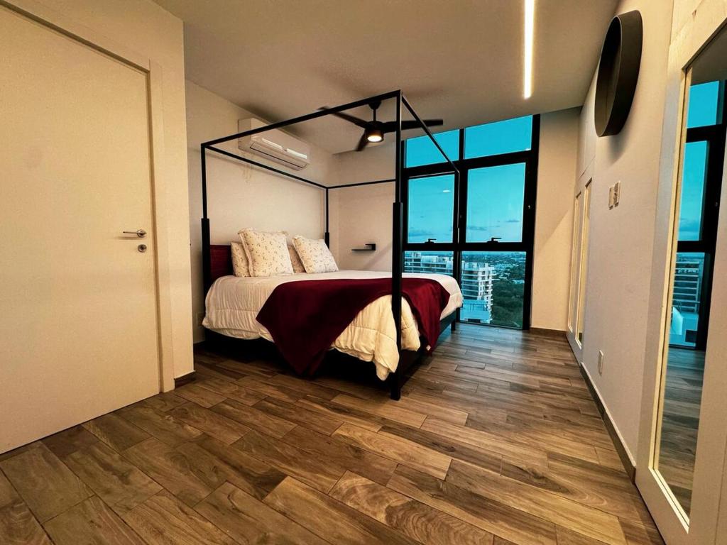 Luxurious apartment with a view