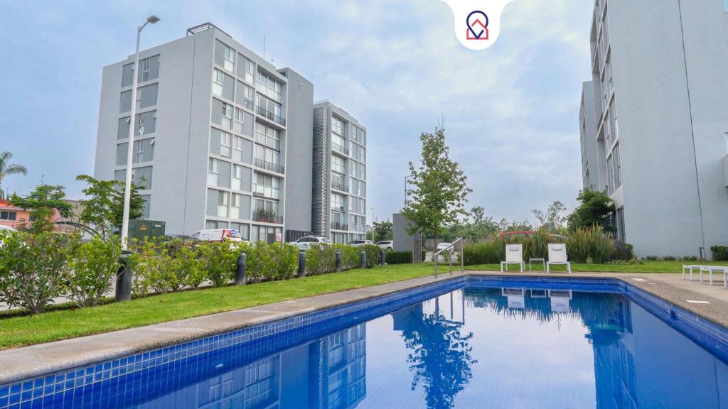 Modern Apartment with Terrace and Pool Access