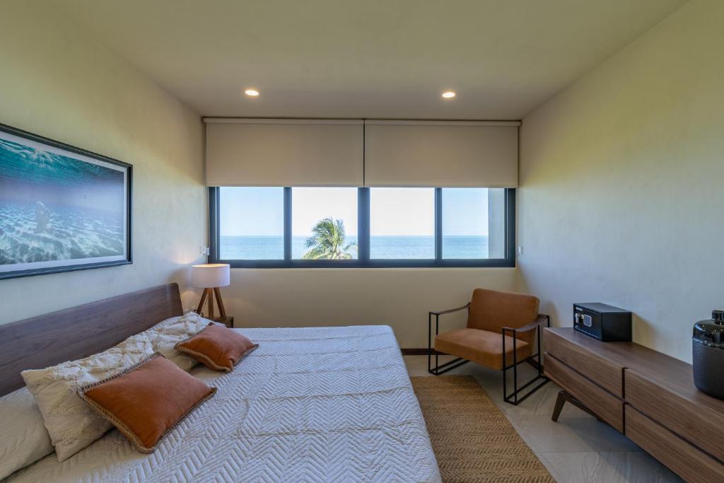 Ocean view 2BR Apartment Yum Balam