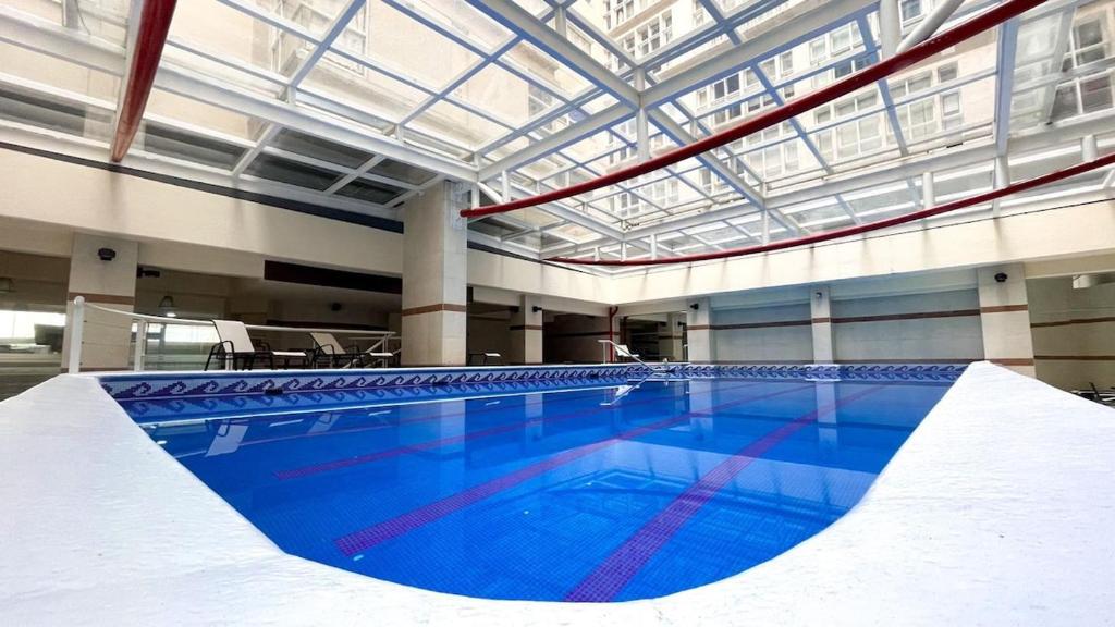 Pool and Gym in Polanco 2BR Apt Carso