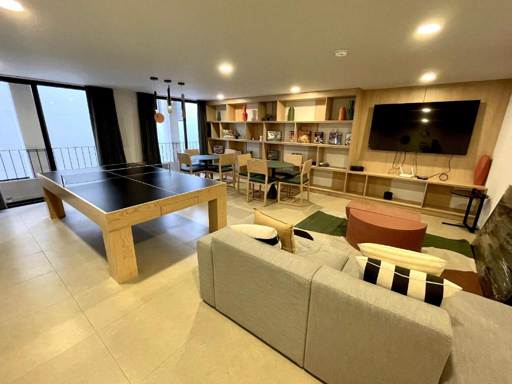 Depto en Soho Morelos precioso, nuevo, 2 recámaras y muchas amenidades en el edificio