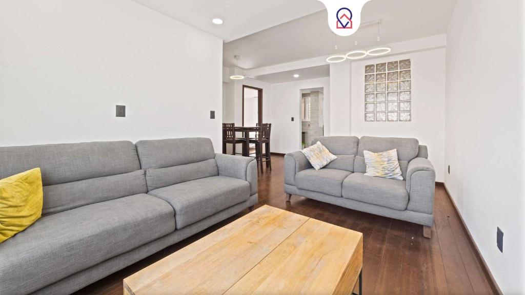 Spacious Apartment with 2 Bedrooms in CDMX