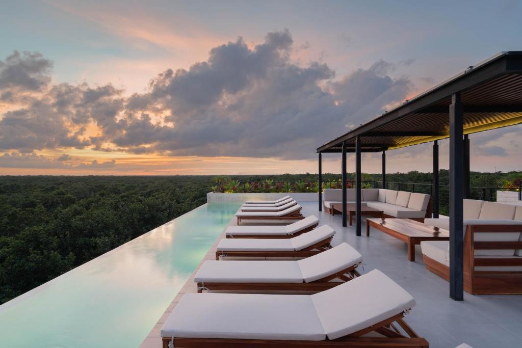 Stylish and peaceful Jungle Studio at 525 Tulum